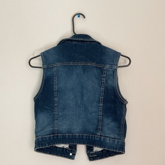 Vintage Denim Vest Medium - Picture 3 of 4